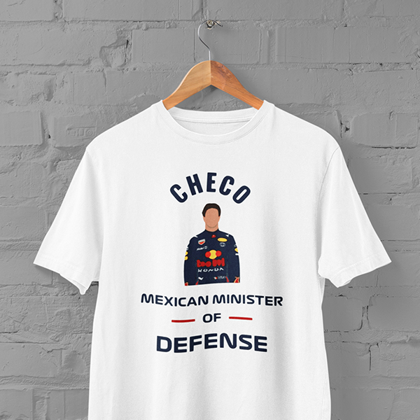 Checo Mexican Minister of Defense - T-Shirt – F1 Grand