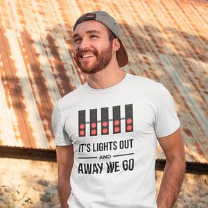 Lights Out and Away We Go - T-Shirt