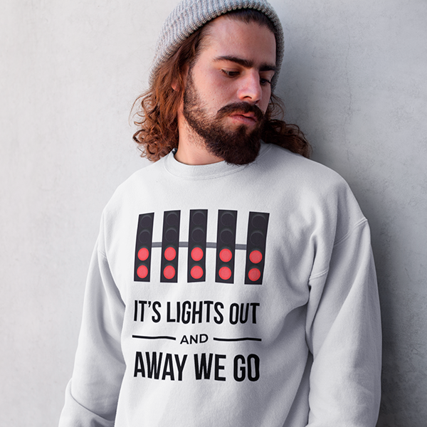 Lights Out and Away We Go - Sweatshirt